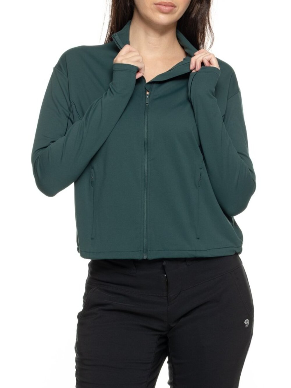 Spanx Brushed Full-Zip Jacket